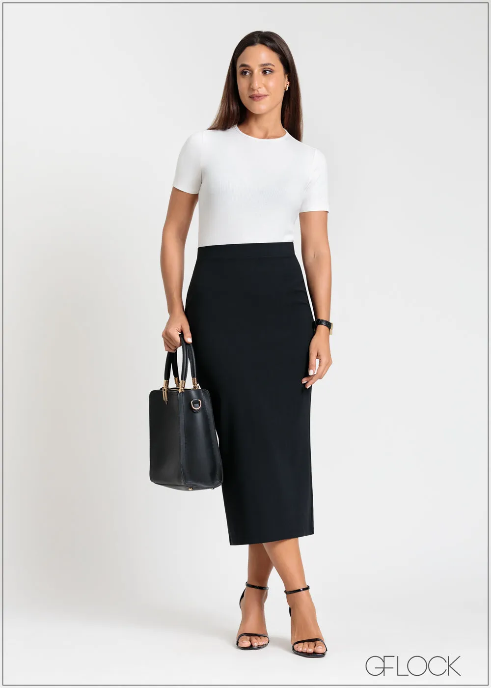 Long Pencil Skirt - 181124