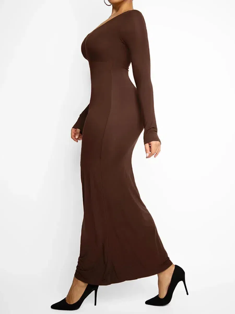 Maddalena – Slim fit – Elegant shaping maxi dress