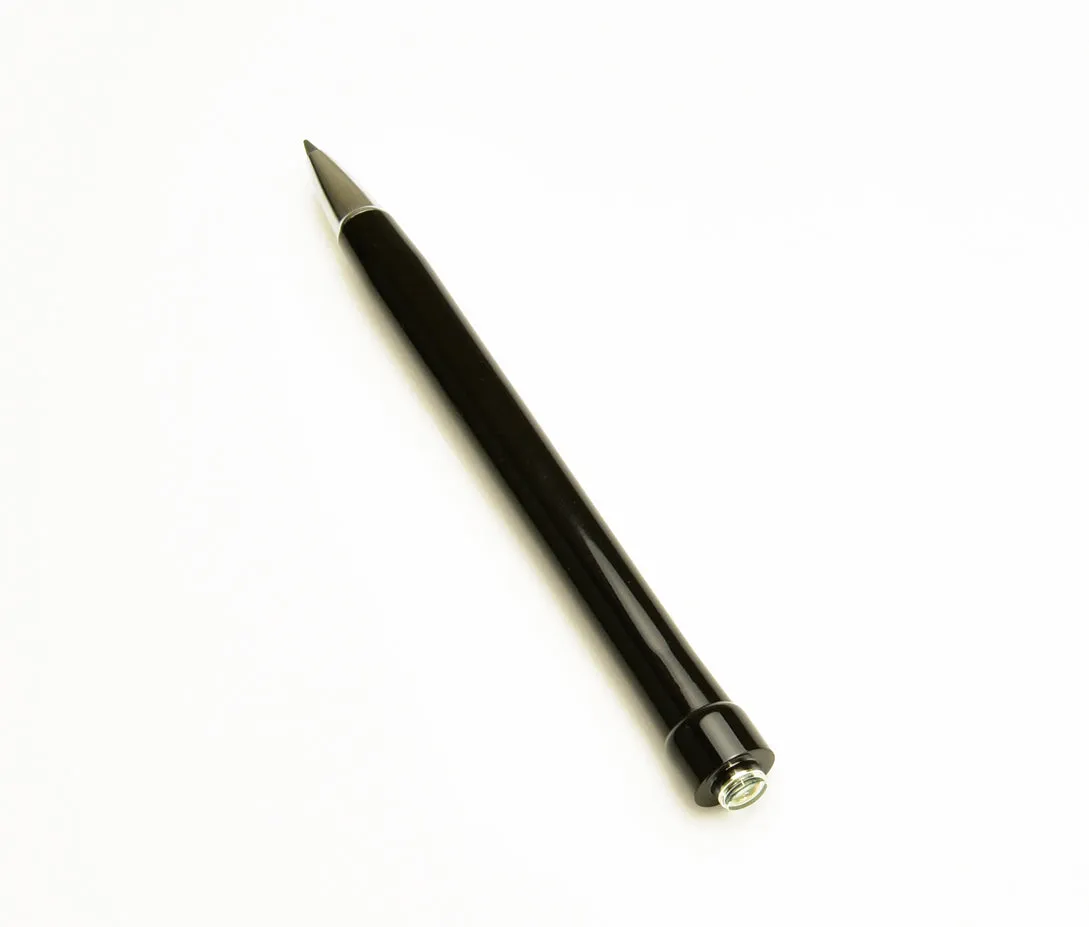 Model 90 Artium Pencil - Black and Antique Glass SE