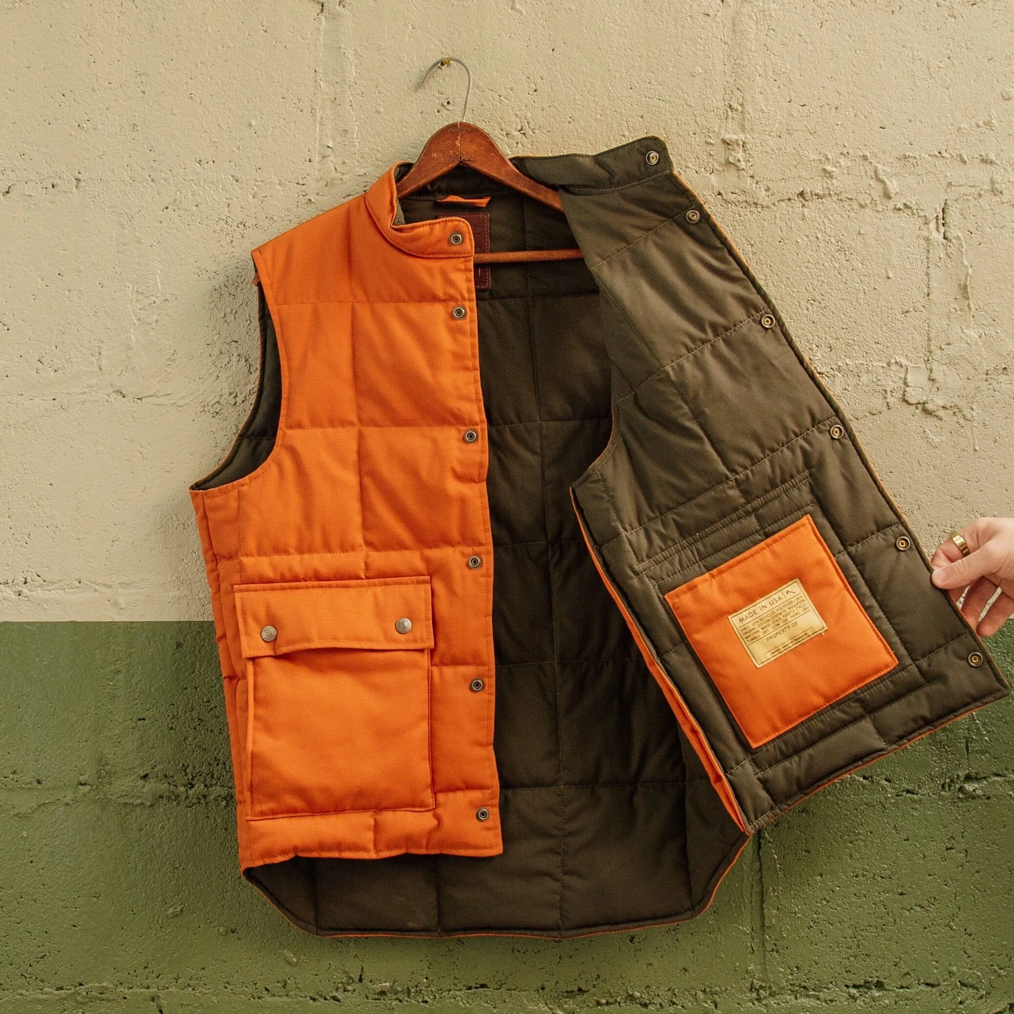 Navigator Vest - Campfire Orange