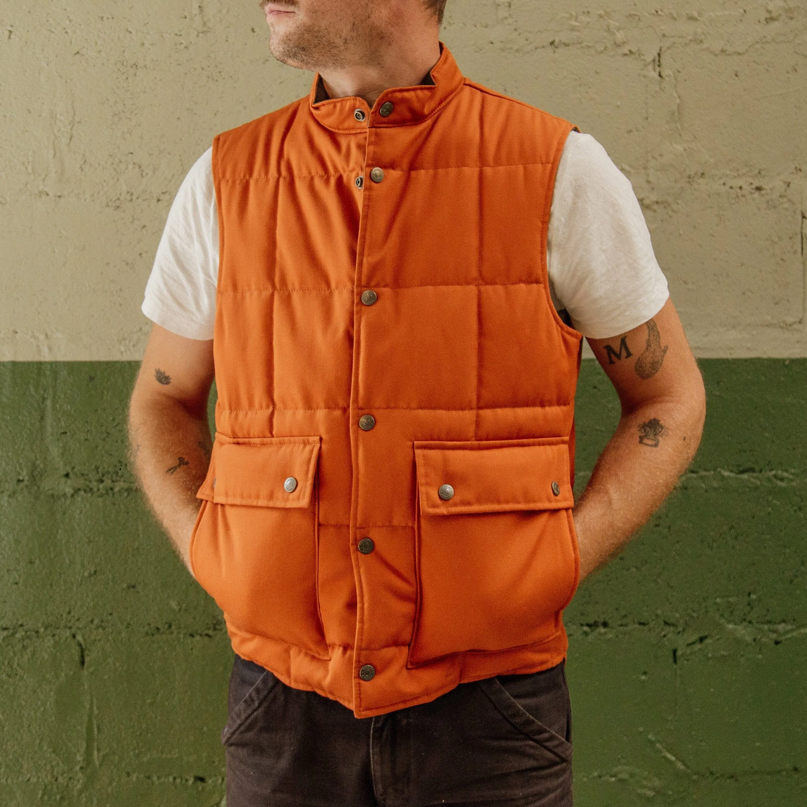 Navigator Vest - Campfire Orange