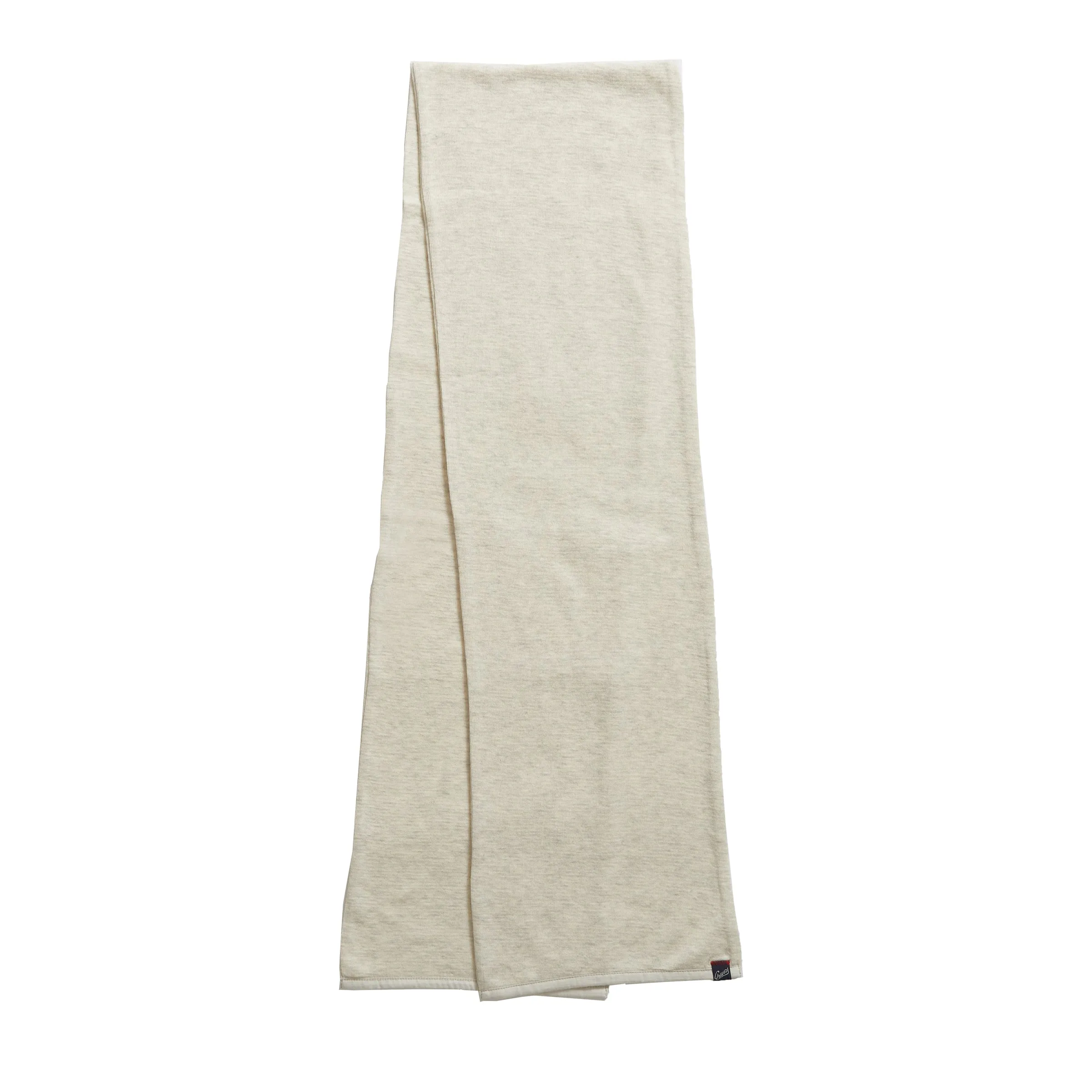 New Windsor Double Cloth Cotton Scarf - Oatmeal