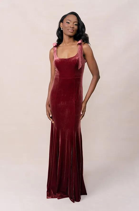 Nicole Velvet Dress | Made To Order