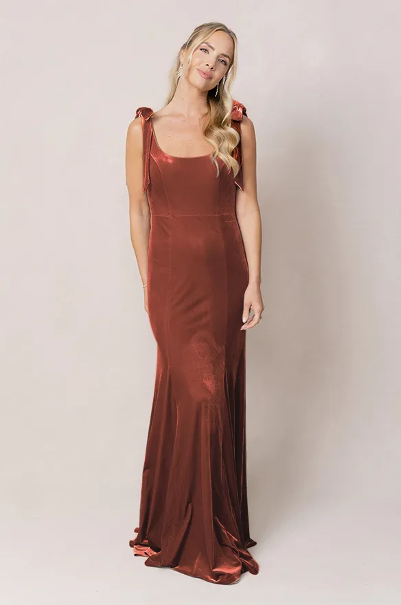 Nicole Velvet Dress | Made To Order