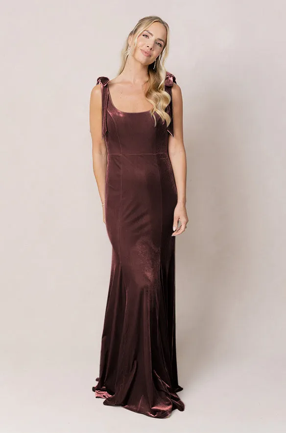 Nicole Velvet Dress | Made To Order