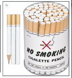 No Smoking Pencil