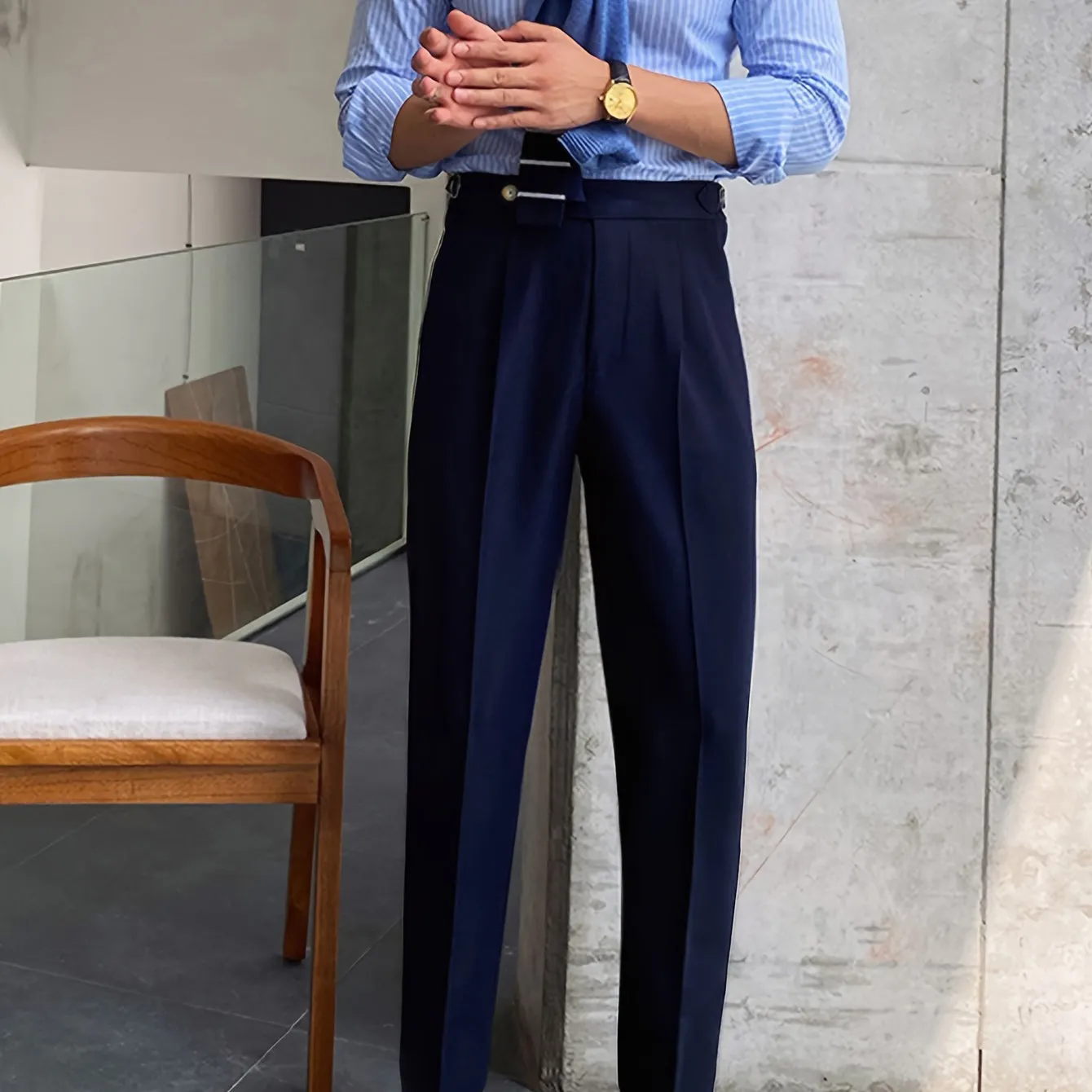 Noble Wear Naples High-Waist Pants