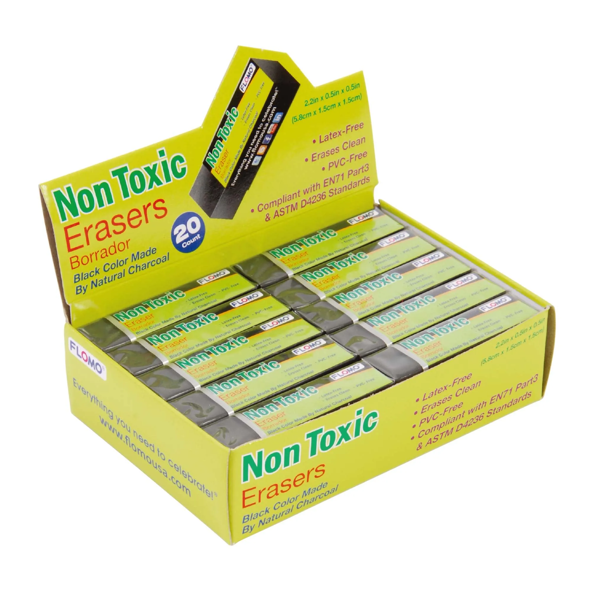 Nontoxic Natural Charcoal Eraser