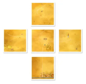 “Of Bajor” signed print set