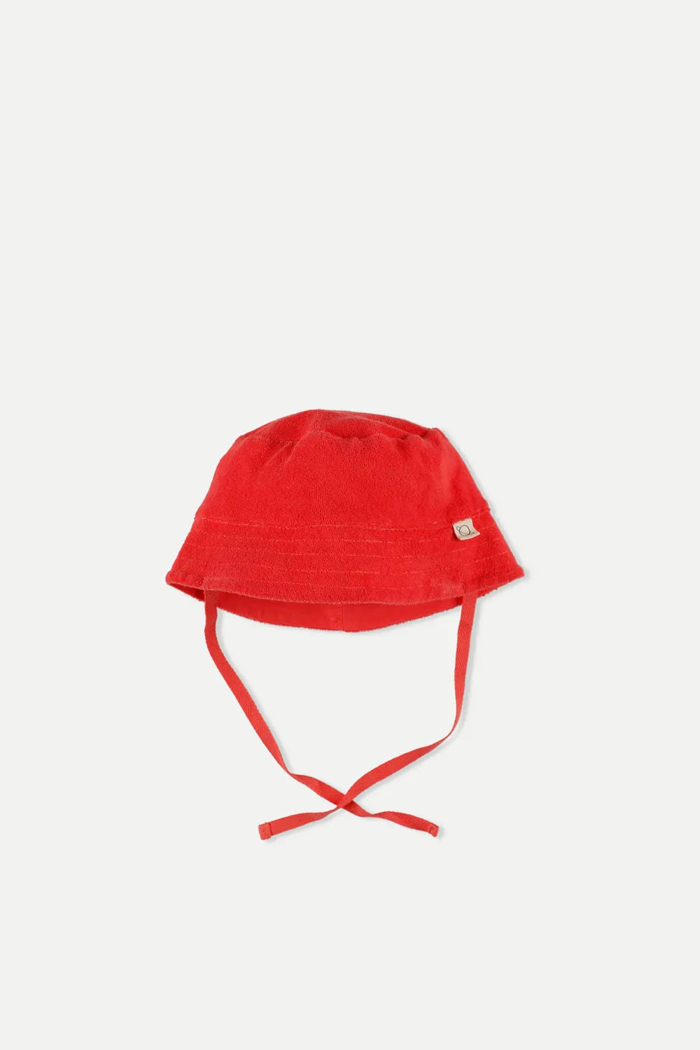 Organic toweling baby bucket hat