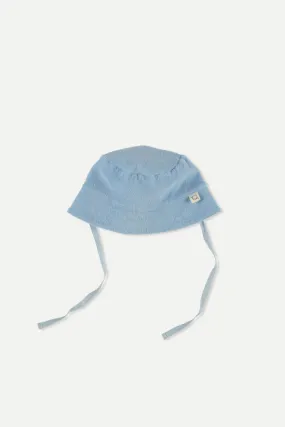 Organic toweling baby bucket hat