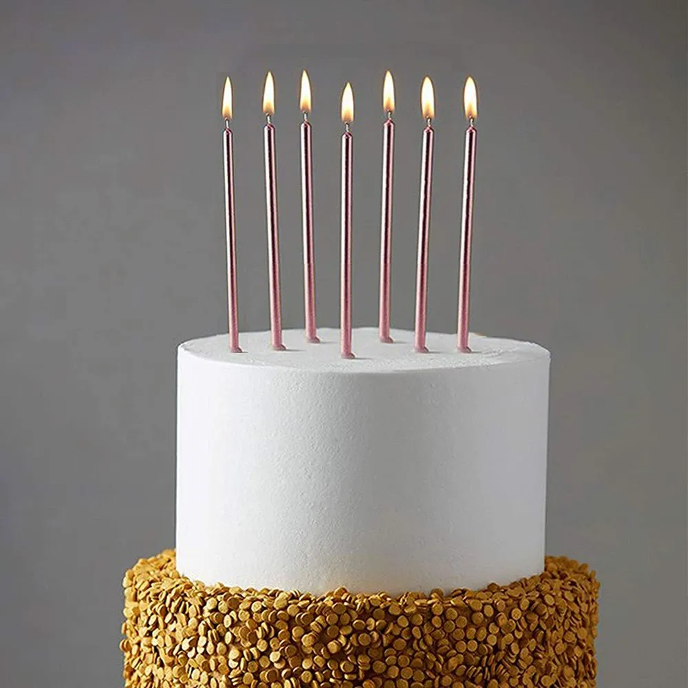 Pencil Stick Cake Candle for Birthday - Pack of 10