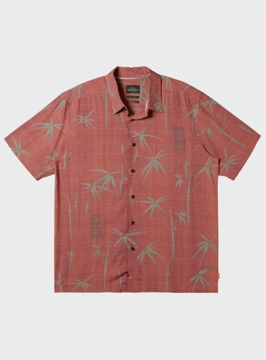 QUIKSILVER WATERMAN BAMBOO BAY WOVEN SHIRT