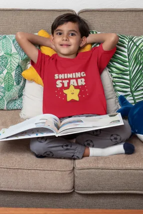 "SHINING STAR" KIDS HALF-SLEEVE T-SHIRT