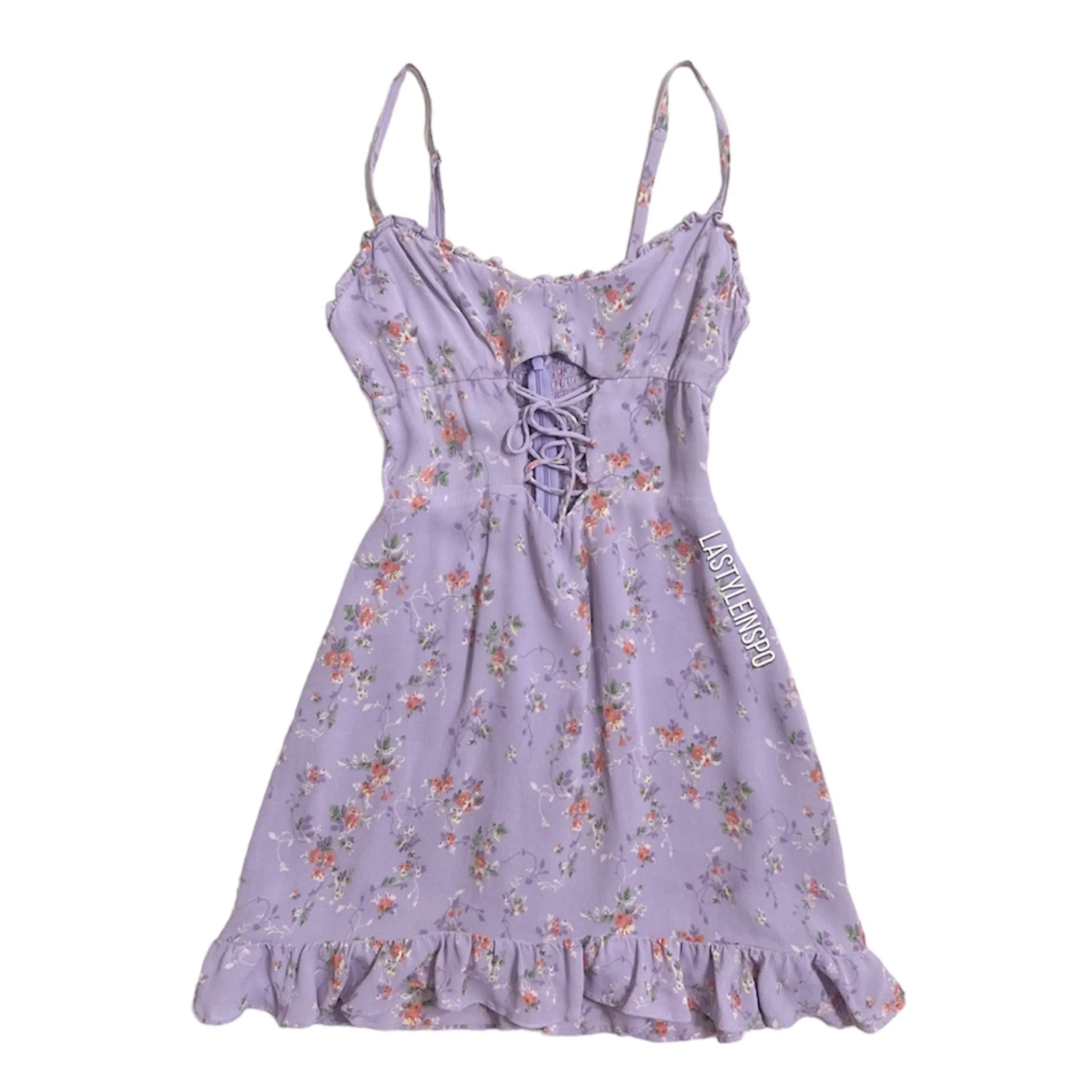 Reformation Frannie Dress Corset Floral Lilac Size 2