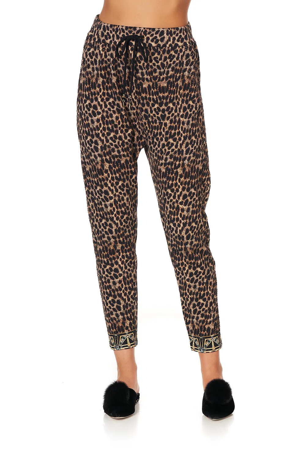 RIB WAIST RELAXED PANT FITZGERALDS FLAPPER