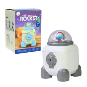 Rocket Mini Lamp LED for Kids(Random colours will be send)