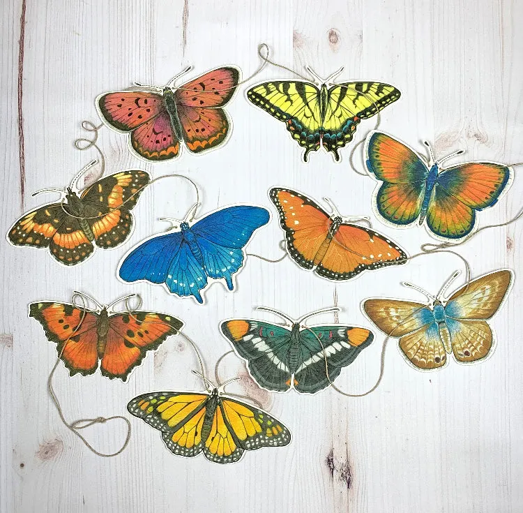 Sarah Draws Things Western US Butterfly Garland