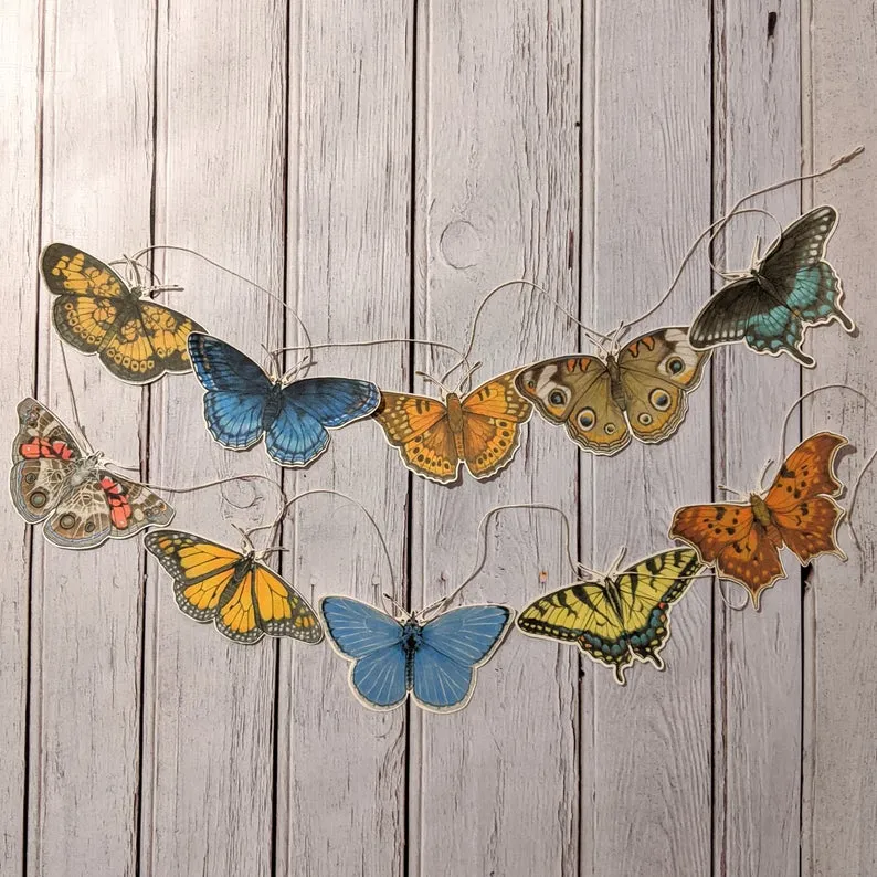 Sarah Ryan Eastern US Butterfly Garland