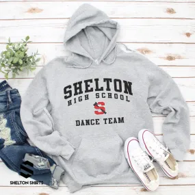 Shelton High School Dance Team with Logo Shirt