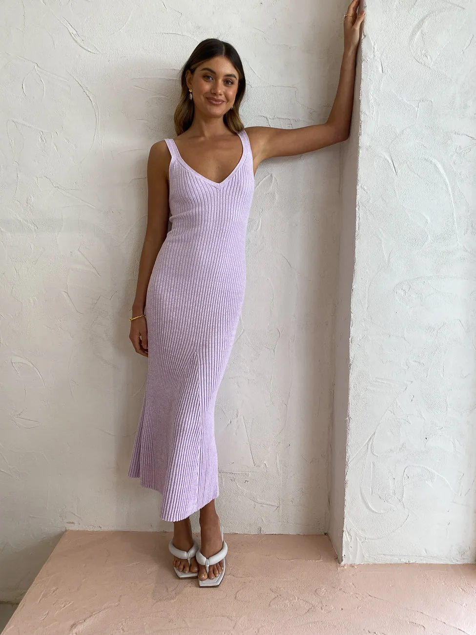 Significant Other Liv Midi Dress in Mauve