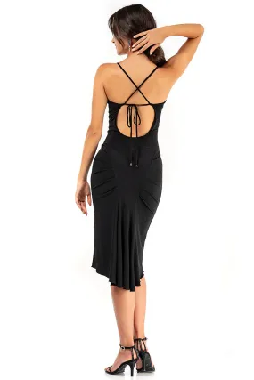 Small Tail Tango Dress With Spaghetti Straps