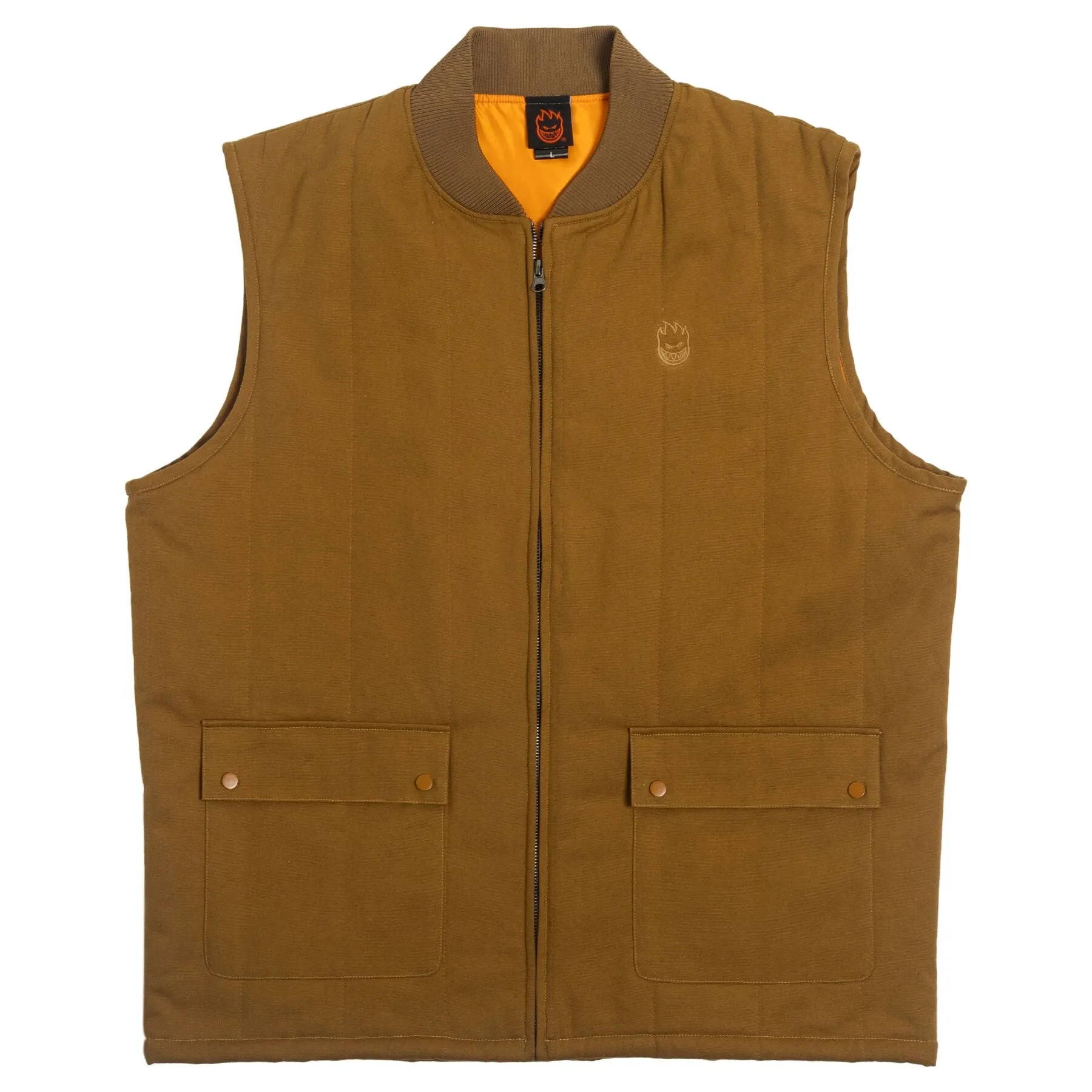 Spitfire Bighead Vest Jacket - Tan