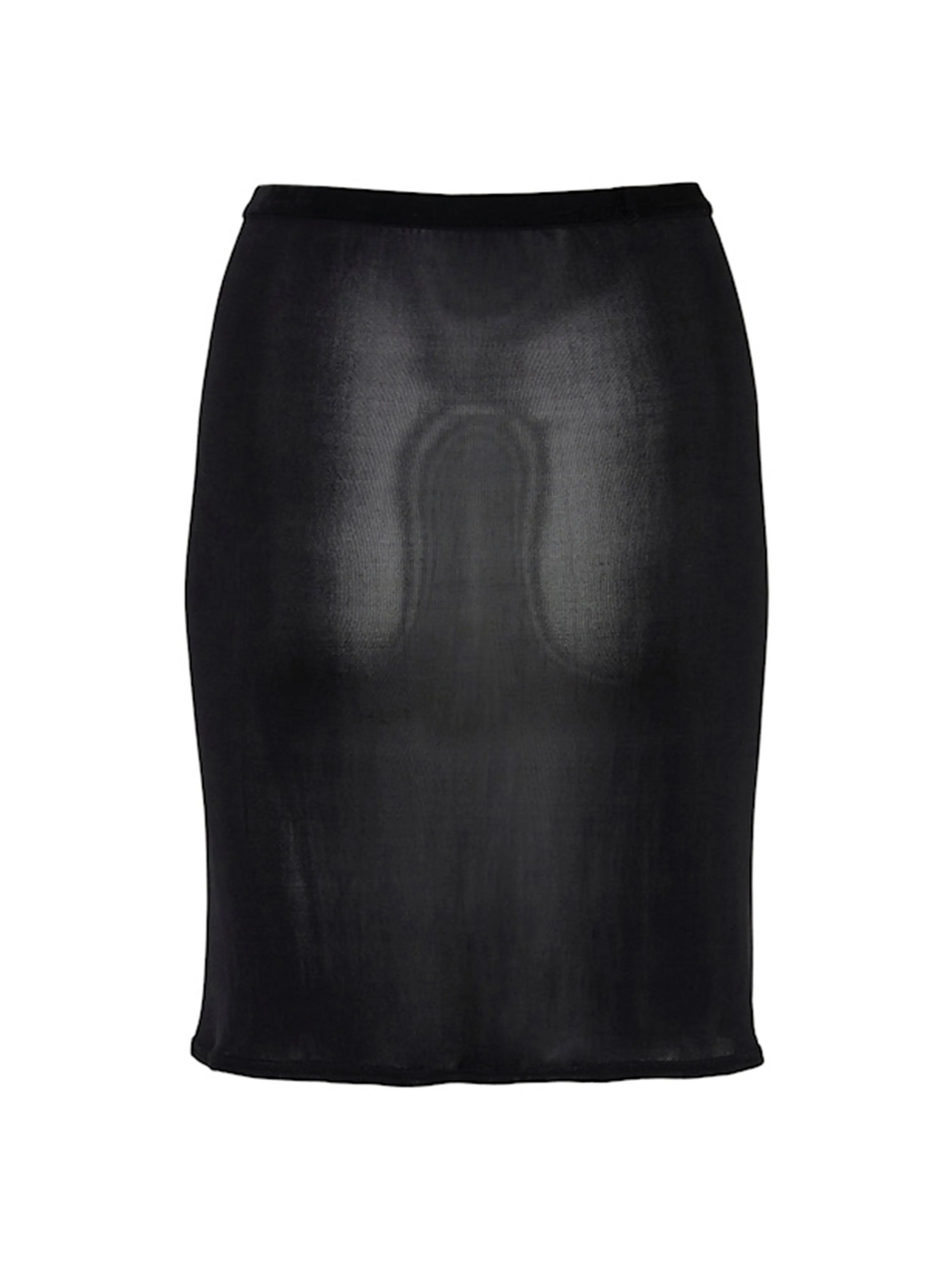 Sporty Skirt | Silk - Black