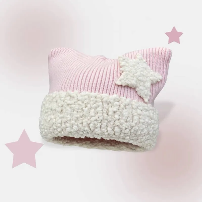 Star cat ears hat