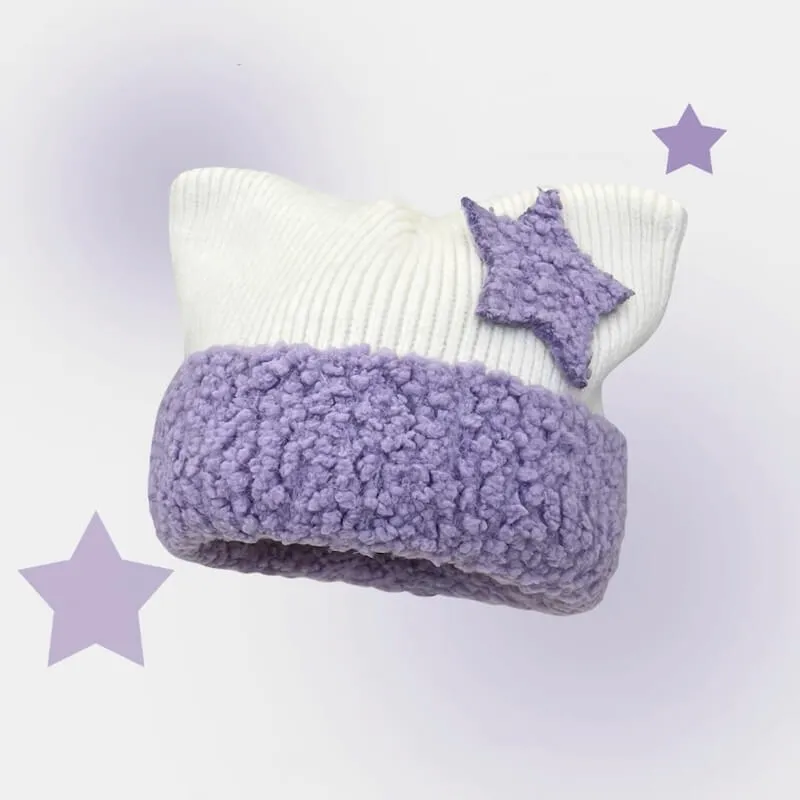 Star cat ears hat