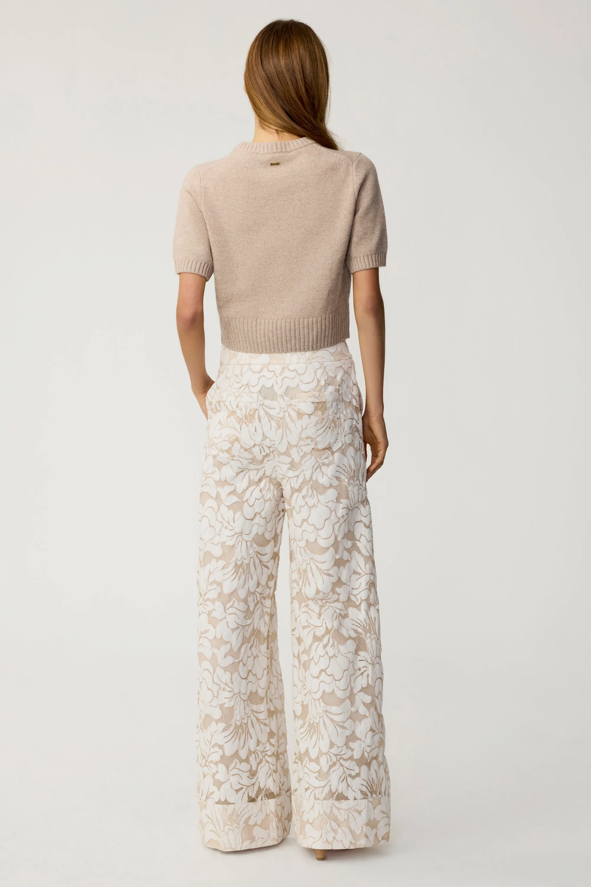 Suri High-Waist Lace Pants