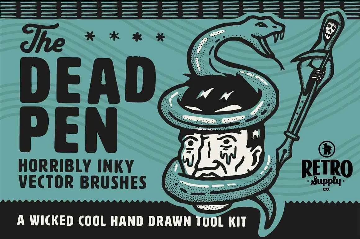 The Essential Illustrator Brush Bundle