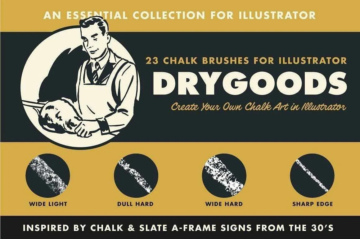 The Essential Illustrator Brush Bundle