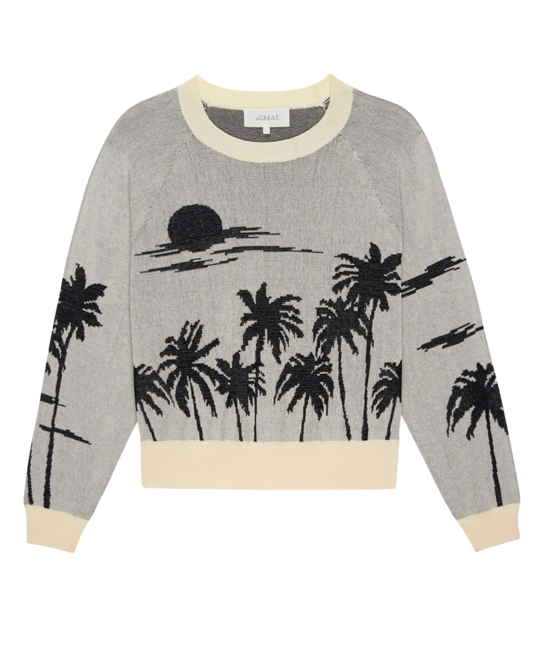 The Palm Pullover. -- Black