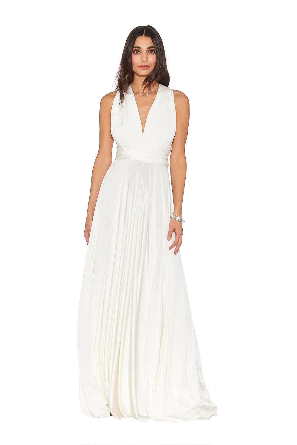 Twobirds New York / Convertible Wedding dress for Bride / Classic wedding dress in Ivory