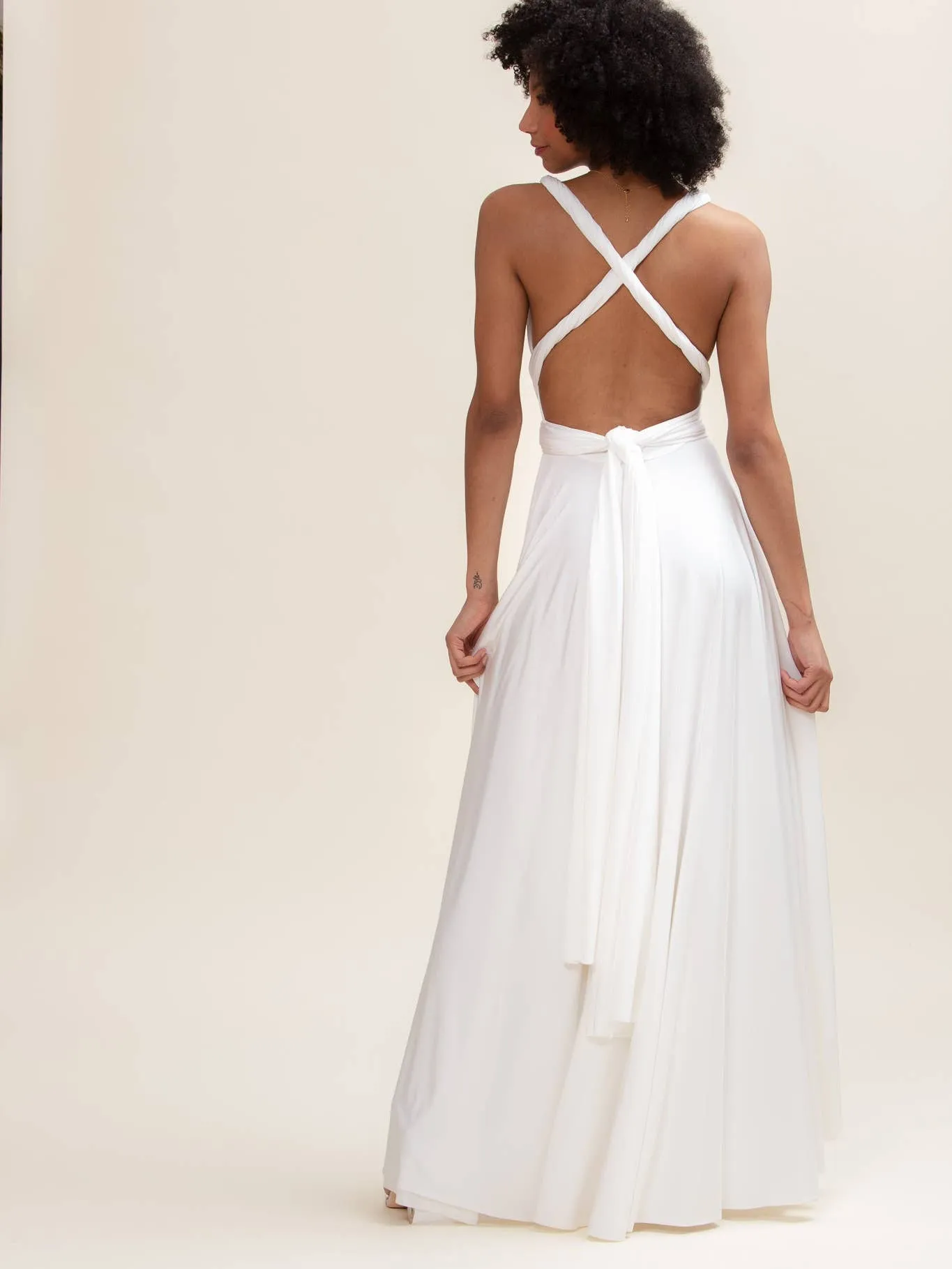 Twobirds New York / Convertible Wedding dress for Bride / Classic wedding dress in Ivory