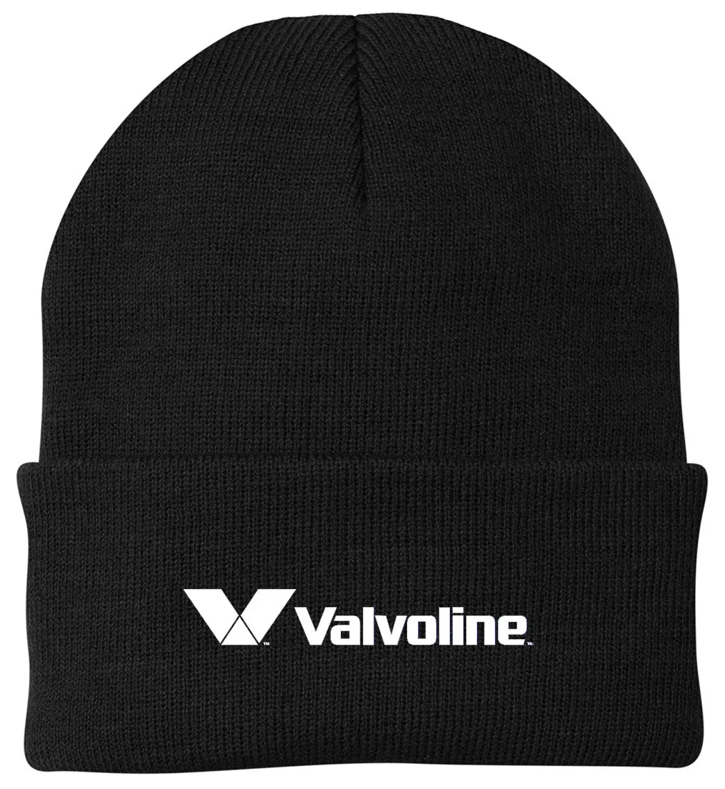 Valvoline Black Knit Beanie