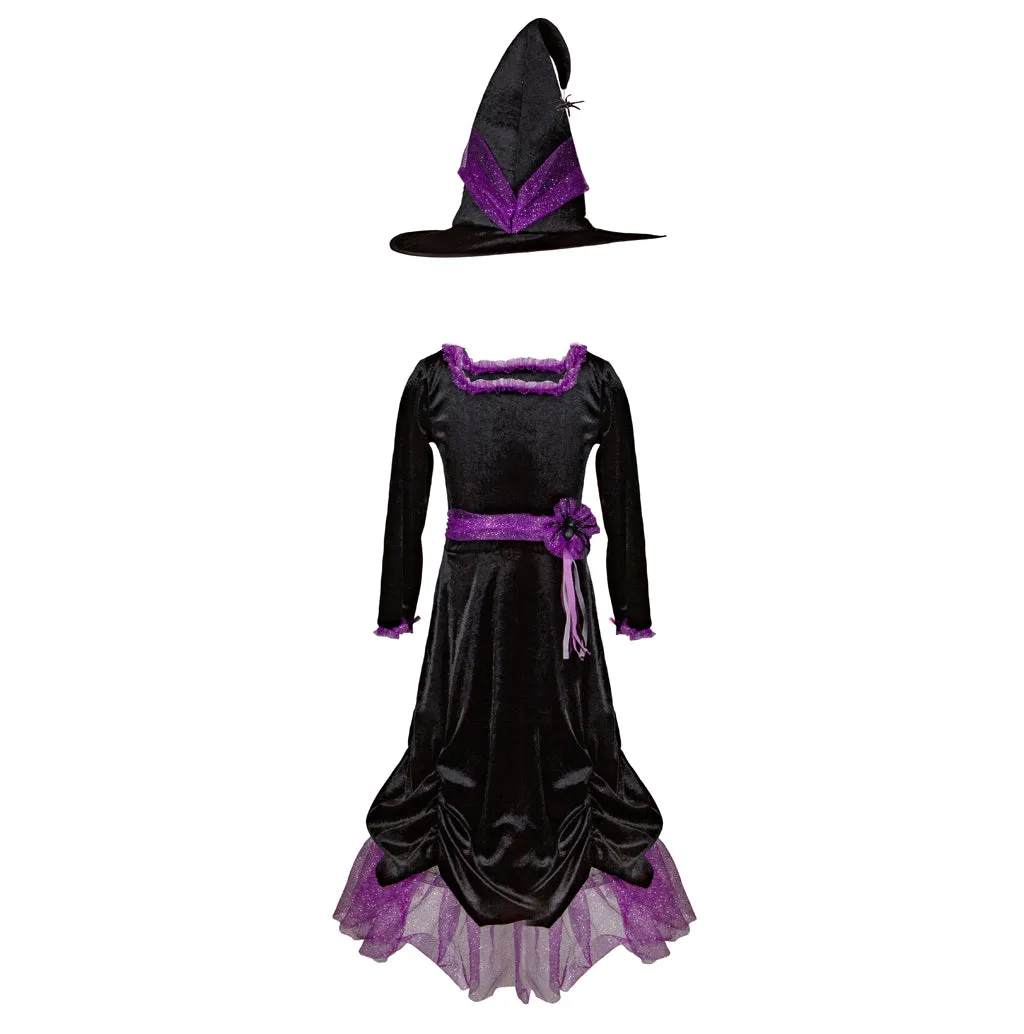 Vera the Velvet Witch Dress & Hat