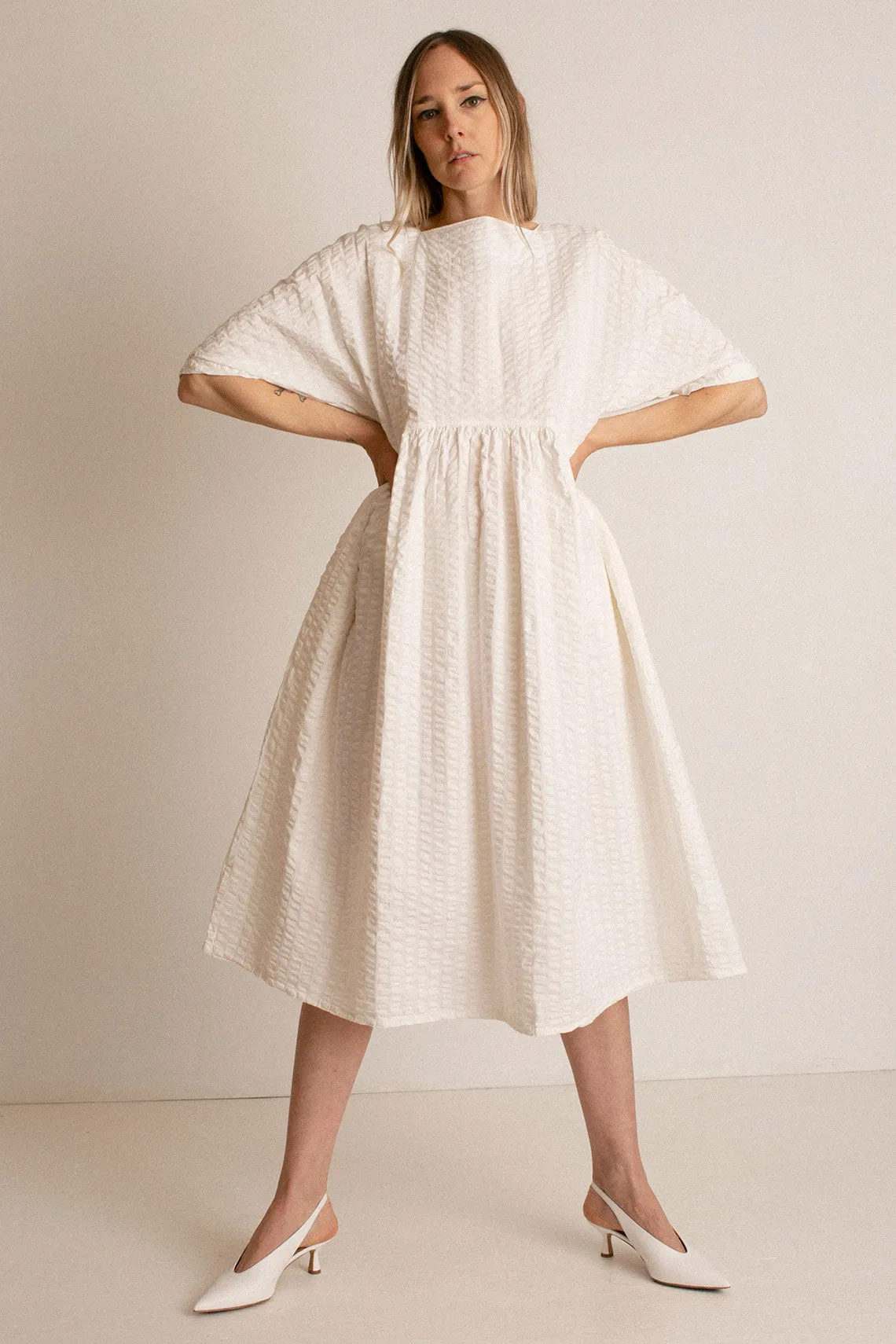 White Tradi Dress