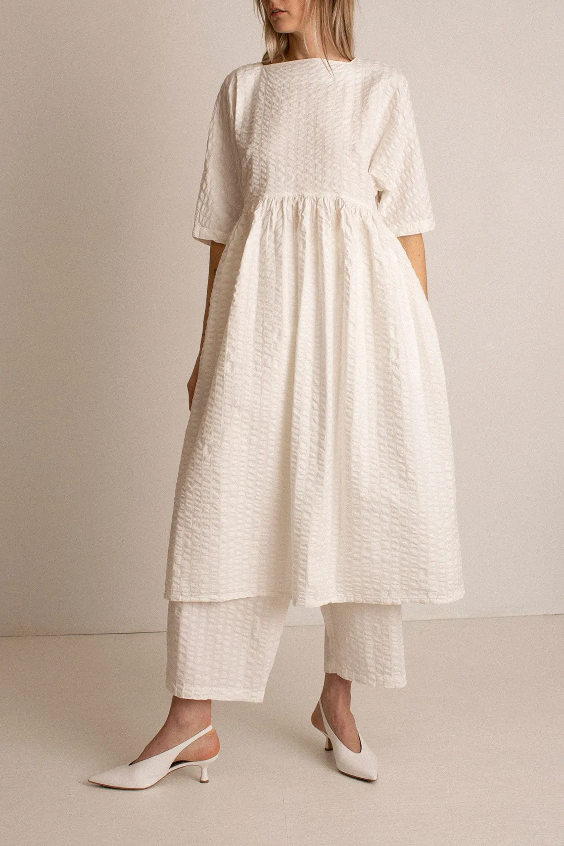 White Tradi Dress