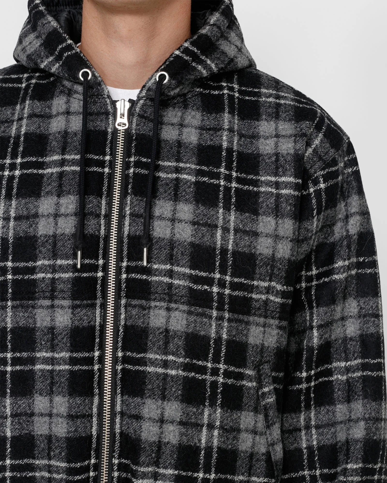 WORK JACKET WOOL PLAID