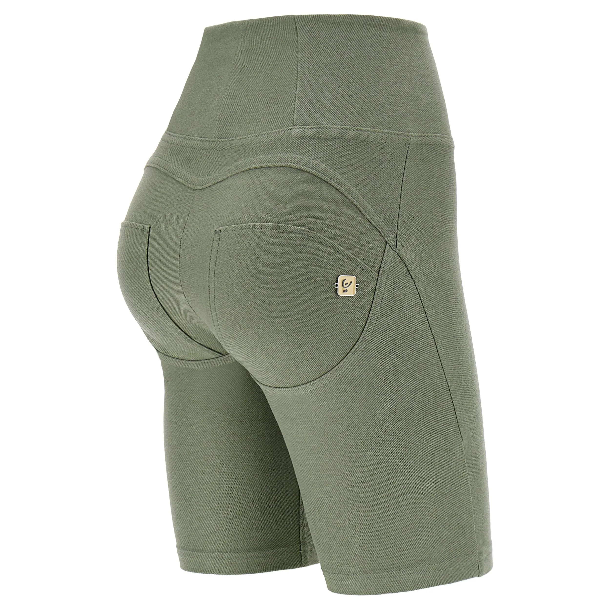 (WRUP7HS336-V135)  Groene High Waist WR.UP® Shorts